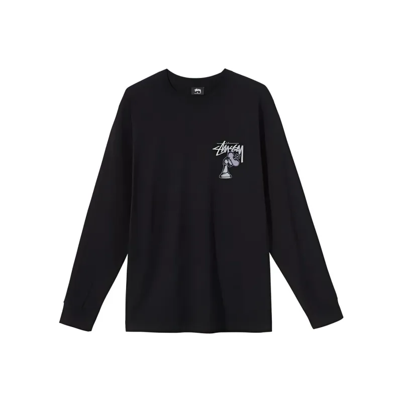 Stussy Hidden Pawn Long Sleeve Tee-1
