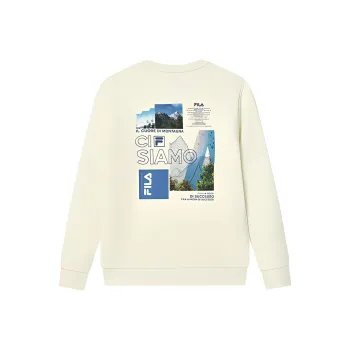 FILA Sweatshirt Men's Pear Blossom White