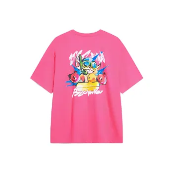 LiNing T Shirt Unisex Vibrant Pink