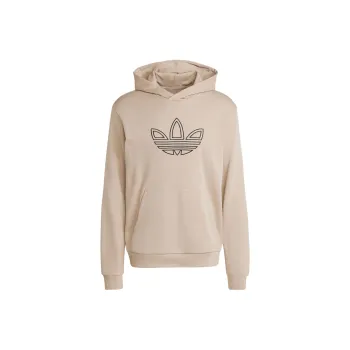 Adidas Originals Trefoil Hoodie FW24 Sweatshirt Men's Beige
