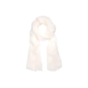 VINCE Cashmere Knit Scarves Women's White
