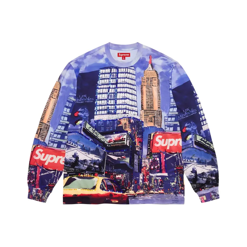 Supreme Skyline Sequin L/S Top-2
