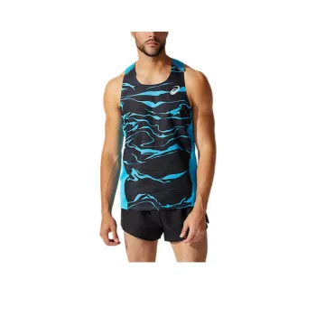 Asics Tank Top Men's Aqua Green