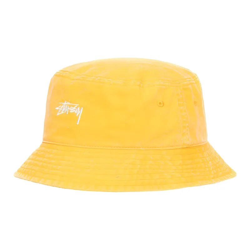 Stussy Washed Stock Bucket Hat-0
