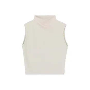 Yohji Yamamoto Tank Tops Unisex Ivory