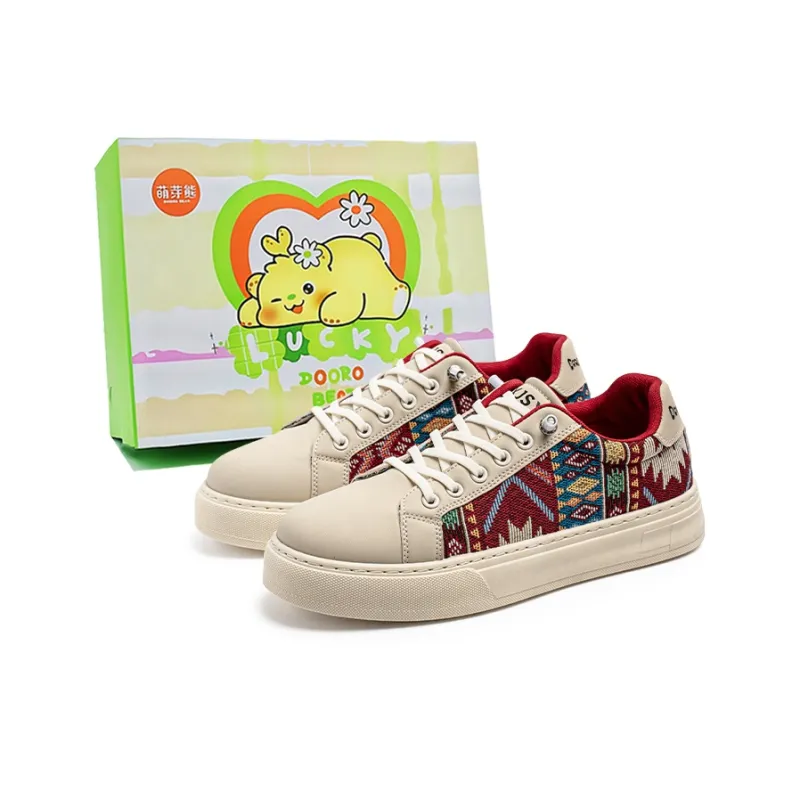 Budding Bear Slip Resistant, Abrasion Resistant, Lightweight Low Top Skateboard Shoes Men's-4