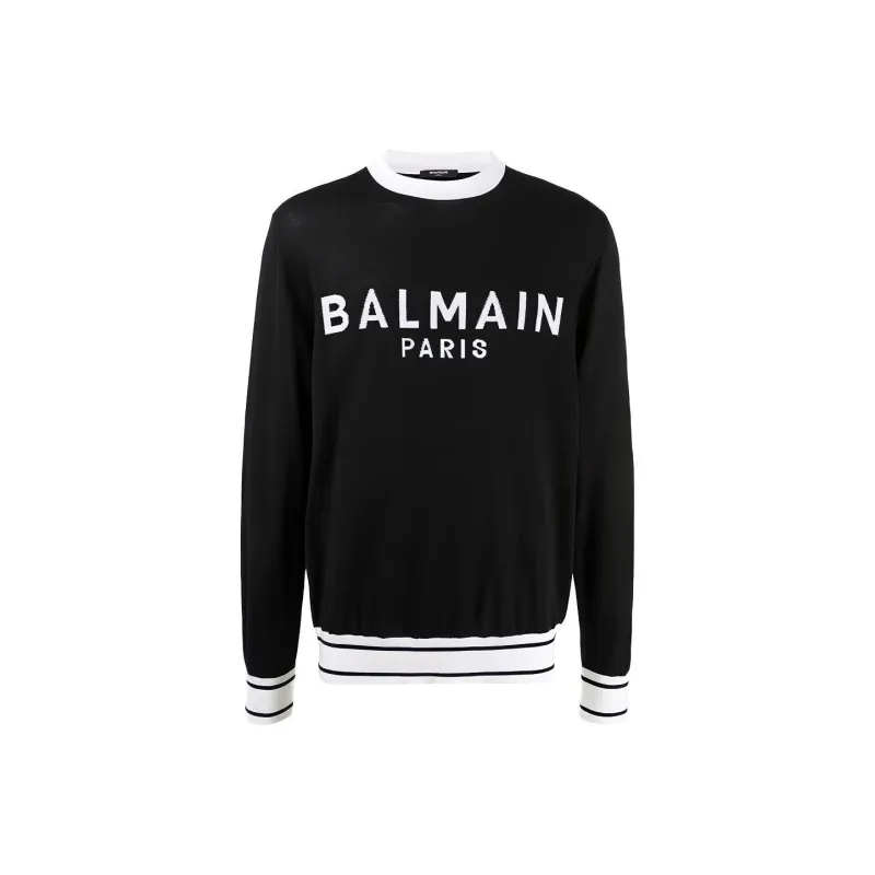 BALMAIN Sweaters Men Black-0