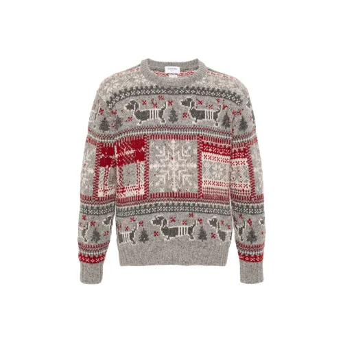 THOM BROWNE Fair Isle Intarsia Jumper