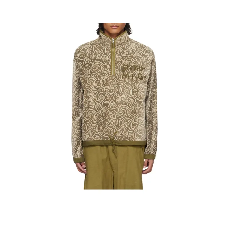 Story Mfg Sweater Unisex Brown Green-0