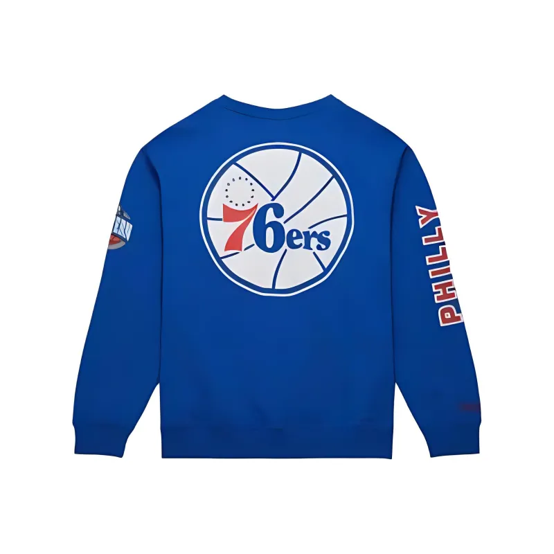 Mitchell & Ness x NBA Sweatshirt Unisex Blue-1