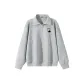 [Fleece-Lined and Thickened]Heather Gray (Minimalist Style Back View Chest Logo)