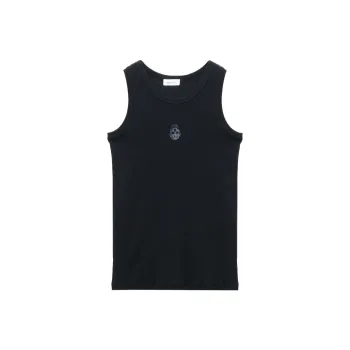McQ Alexander McQueen Skull Ribbed Tank Top