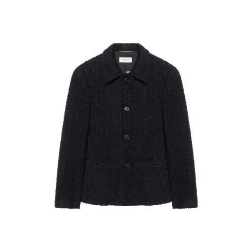 SAINT LAURENT SS23 Jackets & Coats Men's Black