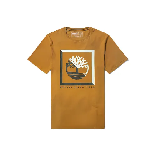 Timberland Men Outdoor Crew Neck T Shirt Wheat
