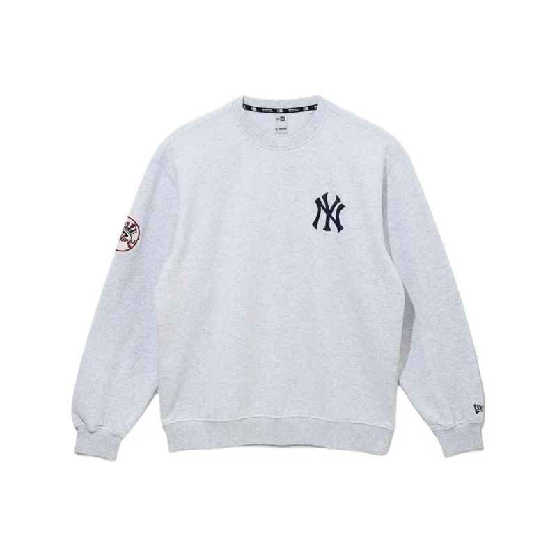 New Era New York Yankees Sweatshirts Unisex Gray-0