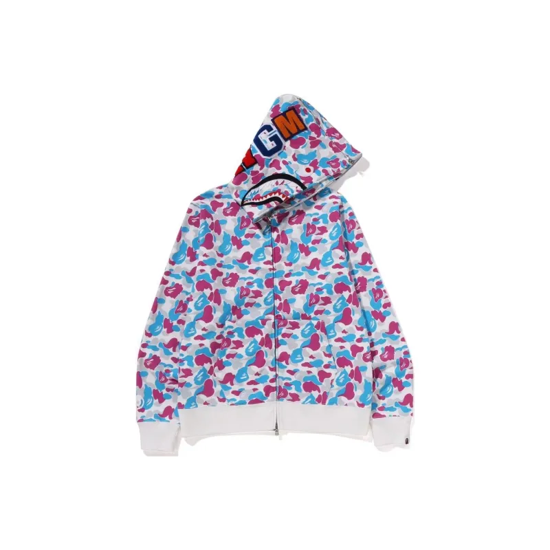 Bape Store Jakarta Separate Shark Full Zip Hoodie-0