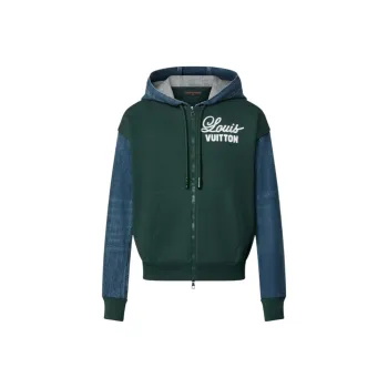 LOUIS VUITTON Hybrid Hoodie Denim Jacket