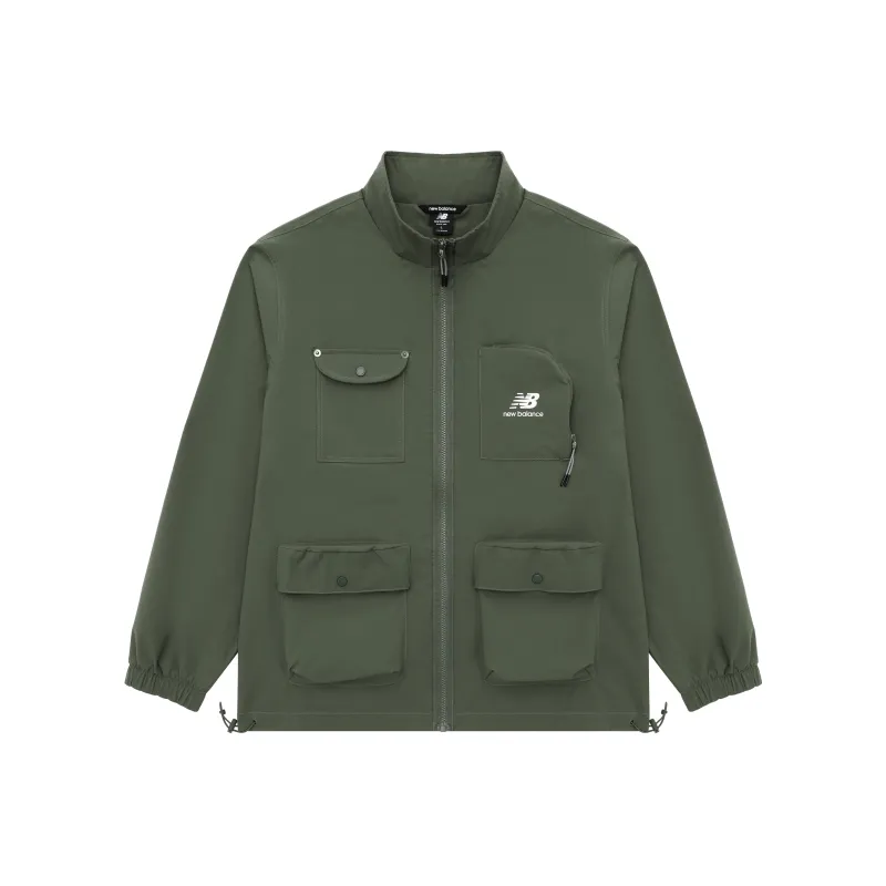 New Balance Jackets Coats Men's Green-0