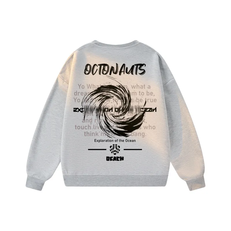 Small Columns Under The Sea Sweatshirt Unisex-14