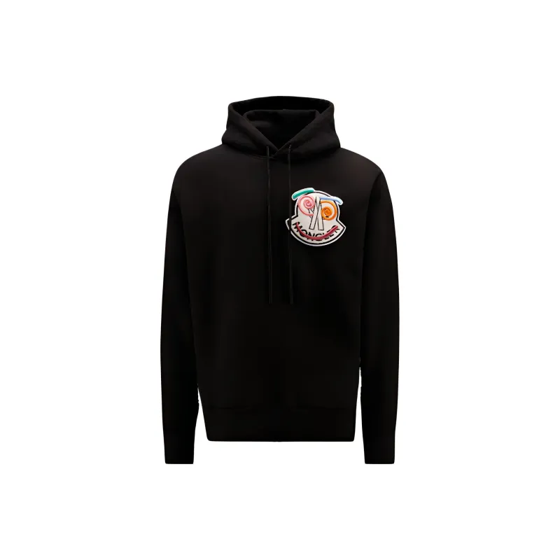 Moncler Sweatshirts Men Black-0