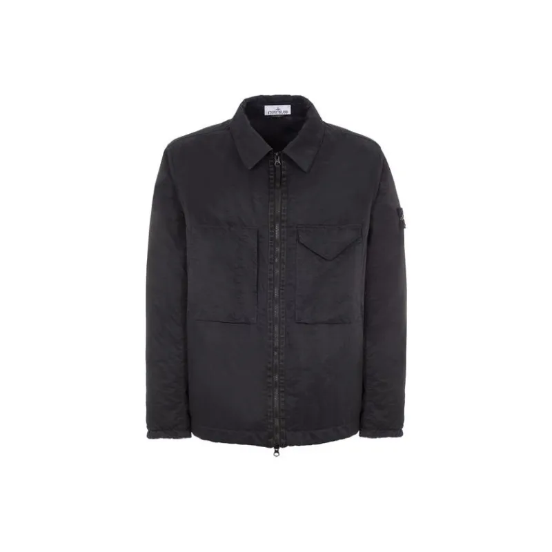 STONE ISLAND Q0321 Opaque Nylon Twill With Primaloft TC Jacket-0