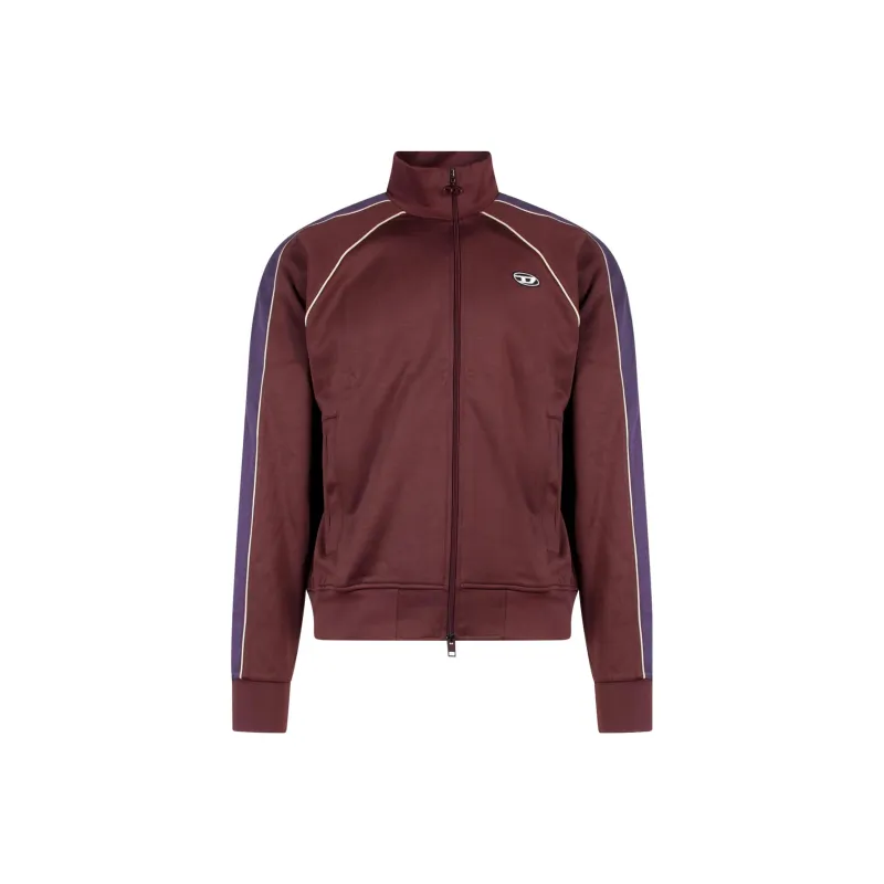DIESEL Jackets Men Red Brown-0