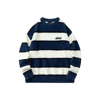 Suamoment Fall And Winter Loose Fit Casual Couple Sweater Unisex
