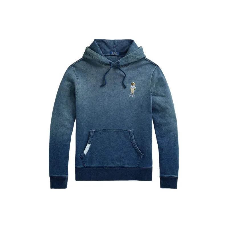 Polo Ralph Lauren Indigo Long Sleeve Hoodie-0