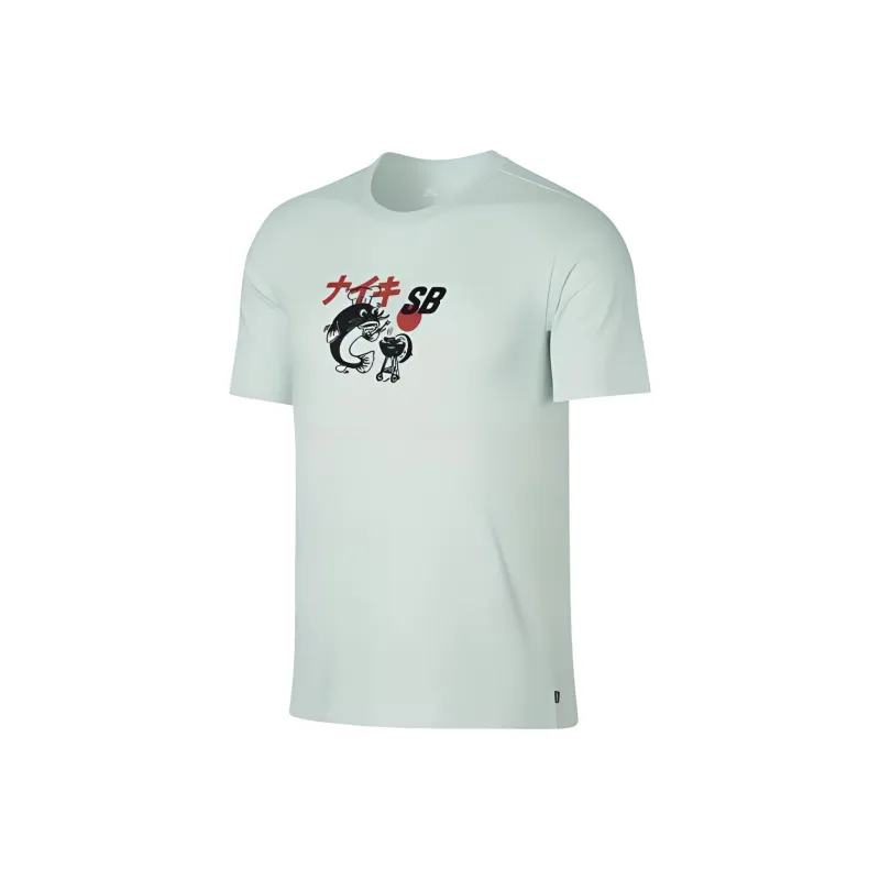 Nike T Shirts Men Green-0