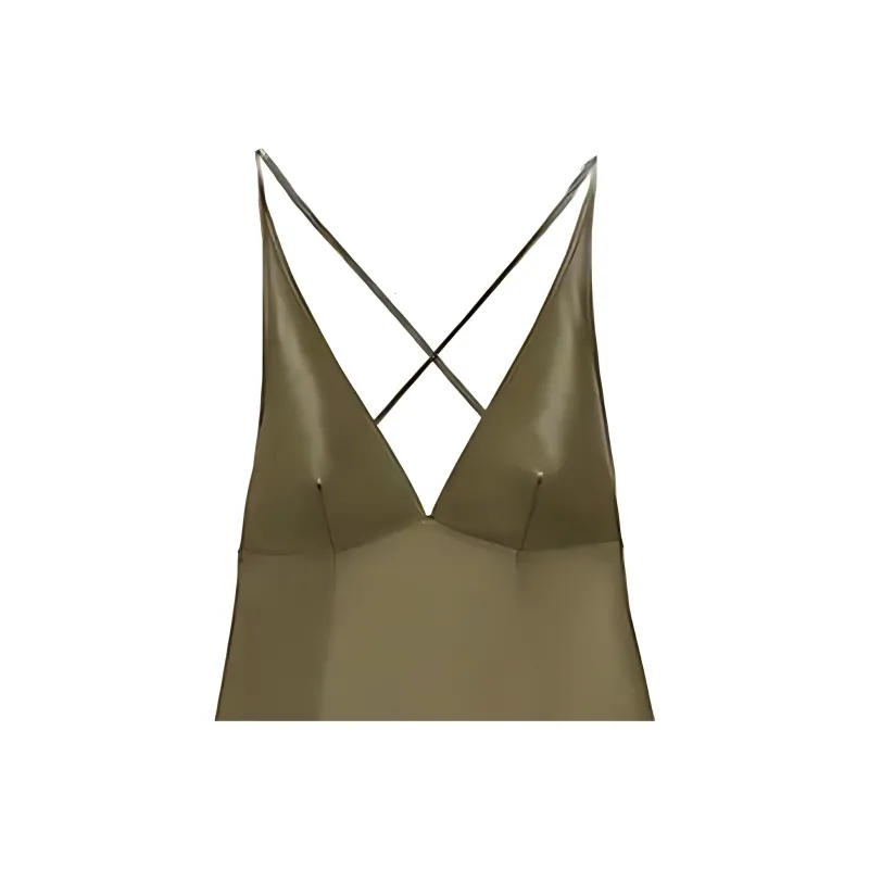 LOEWE Sleeveless Dresses Women's Green-3