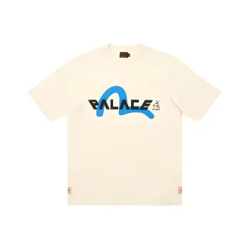 PALACE X Evisu Logo T Shirt
