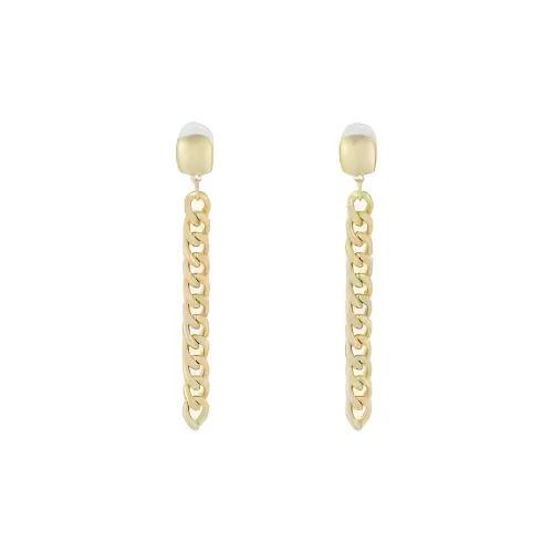 KENNETH JAY LANE Gold-Plated Earrings Women's Yellow
