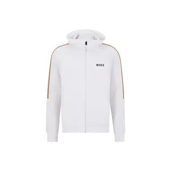 HUGO BOSS Logo-print Hooded Jacket