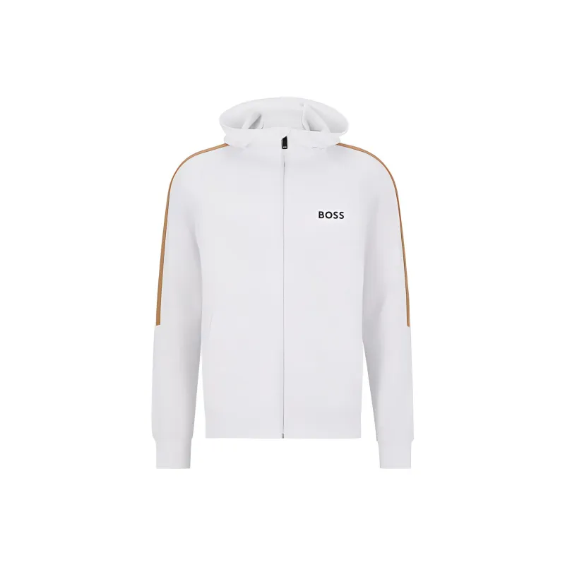 HUGO BOSS Logo-print Hooded Jacket-0
