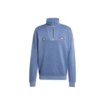 Adidas Originals Free Shipping With AdiClub Arsenal Terrace Icons Half Zip Top