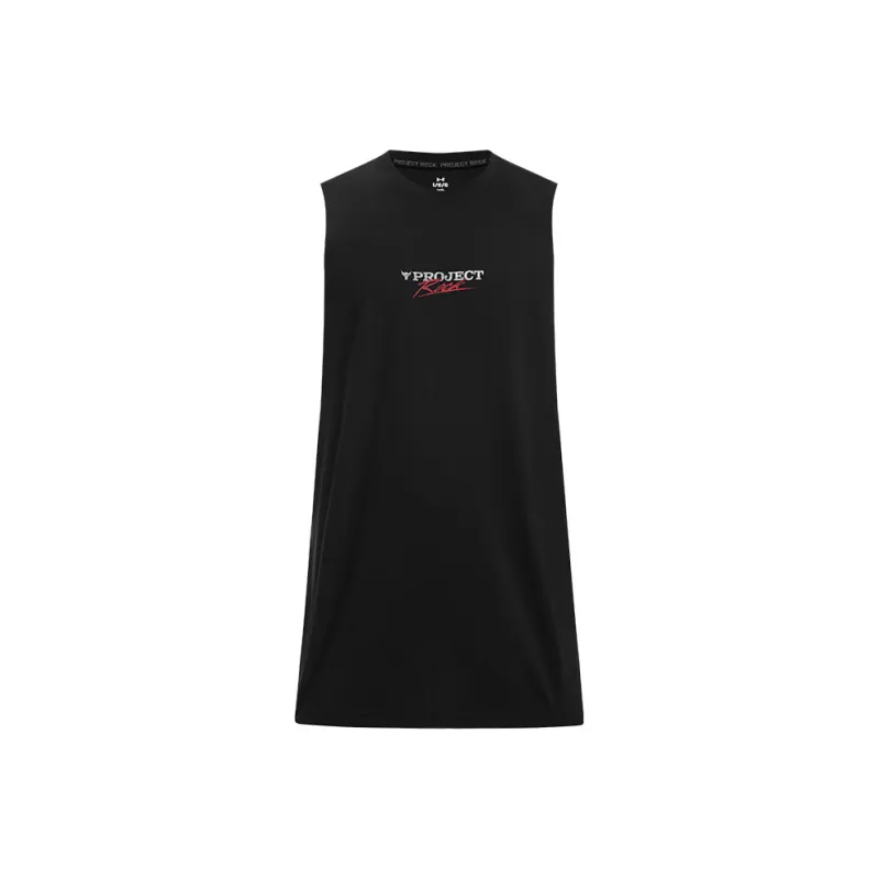 Under Armour ProjectRock Tank Tops Men's Black-0