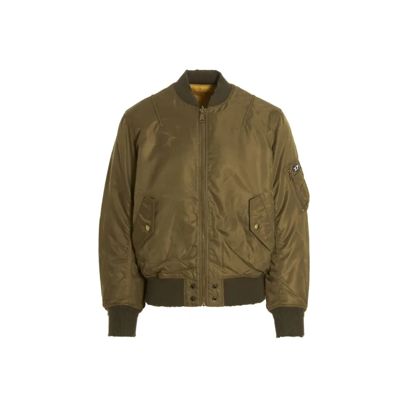 DIESEL J Fighters Zip Up Reversible Bomber Jacket-0
