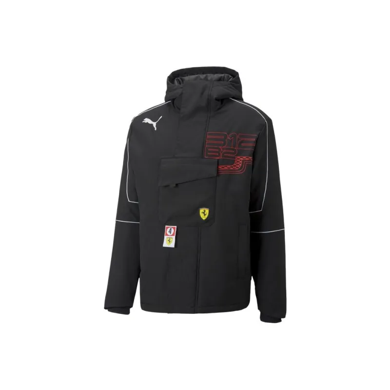 PUMA Ferrari Jackets Men Black-0