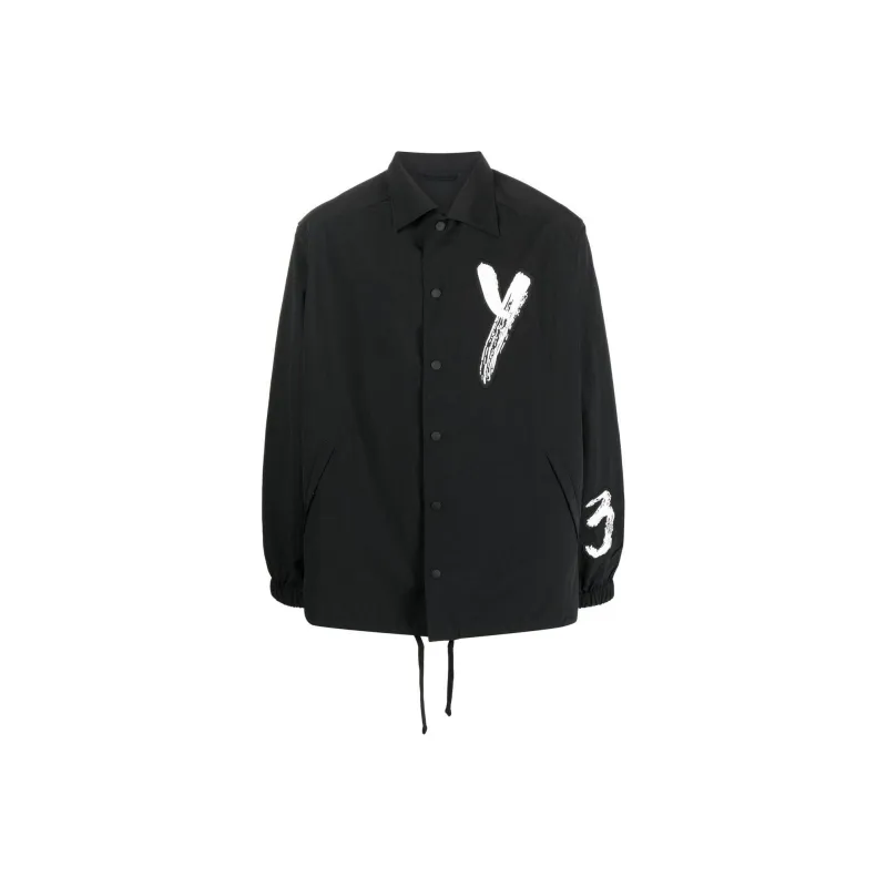 Y-3 Logo-print Shirt Jacket-0