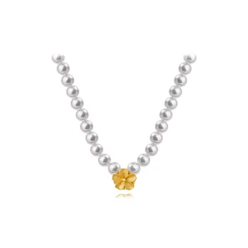 CHINA GOLD Pearl Necklaces Women's