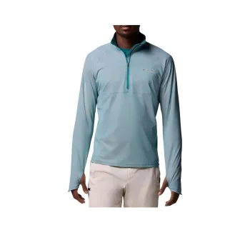 Columbia Summit Valley Omni-Shade Omni-Freeze Omni-Wick Shirt Men's River Blue