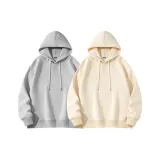 [2 Pcs Regular]Heather Gray+Light Beige