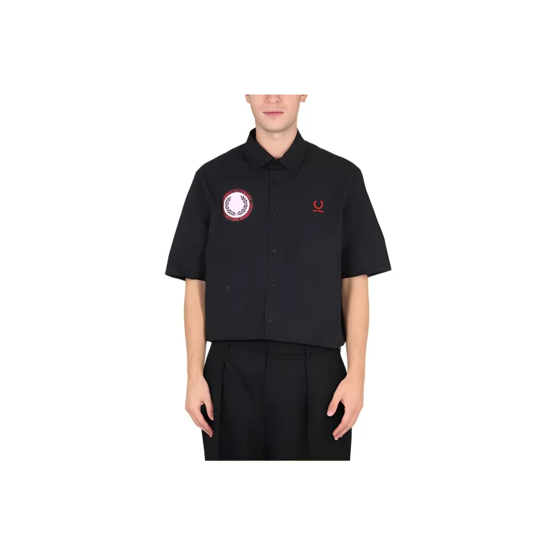 RAF SIMONS Shirts Men Black-0