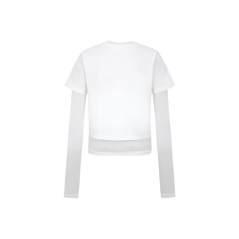 Three Quarters Regular T Shirt Women's-3