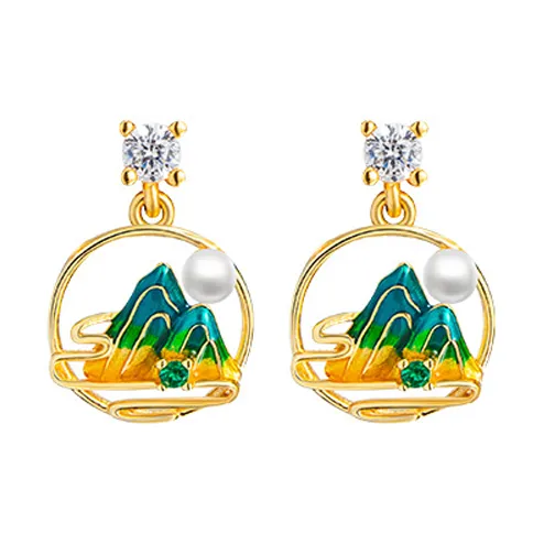 CHINA GOLD Pearl Necklaces Women's-2