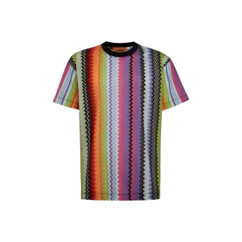 MISSONI Zigzag Short Sleeved T Shirt
