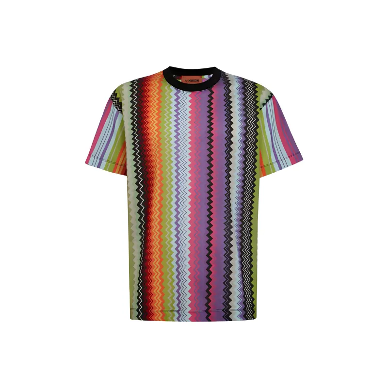 MISSONI Zigzag Short Sleeved T Shirt-0