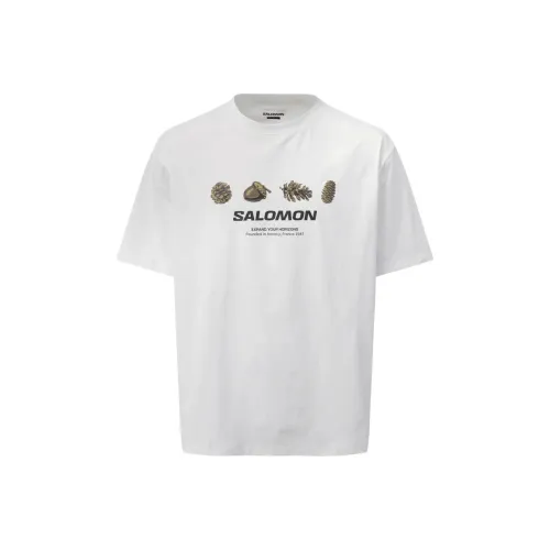 SALOMON T Shirts Men White