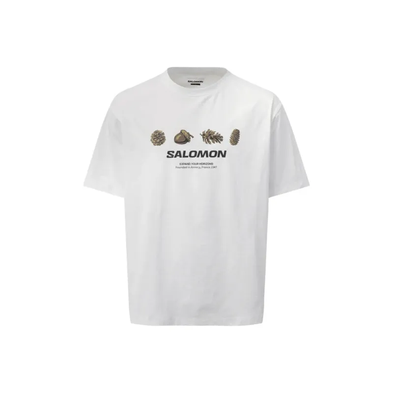 SALOMON T Shirts Men White-0