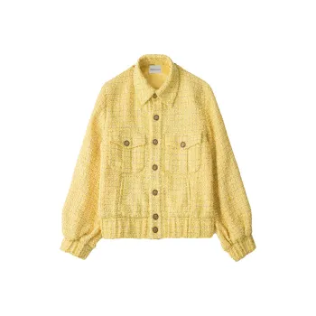Charlie Luciano Loose Fit Jacket Unisex Yellow